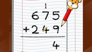 Maths  Add three digit numbers  English [upl. by Herod]