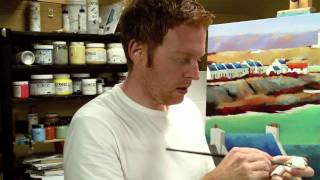 Acrylic painting tips how to clean your acrylic paintbrush [upl. by Yanehc]