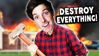 DESTROY EVERYTHING SIMULATOR  Random Games [upl. by Chitkara]