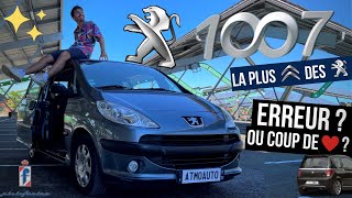 ESSAI  PEUGEOT 1007 les PORTES du PARADIS Nouveau Daily [upl. by Glaab]