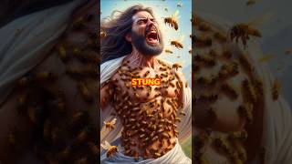 Help Jesus is Being Stung by a Swarm of Bees shorts weirdstuff jesus jesusquiz [upl. by Penny]