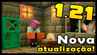 MINECRAFT 121  SAIU NOVA ATUALIZAÇÃO COM MUITAS CORREÇÕES [upl. by Matty873]