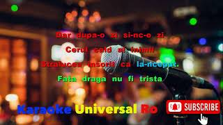 Madalina Manole Fata draga Karaoke Universal Ro [upl. by Stephen]