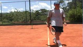 Dicas Forehand e Backhand  Batendo em Movimento e Bola Alta [upl. by Chariot955]