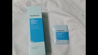 Aqua Soothing Toner by Real Barrier [upl. by Jeri641]