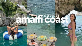 a week in the amalfi coast dream hotel food capri  my birthday vlog [upl. by Eletnahs493]