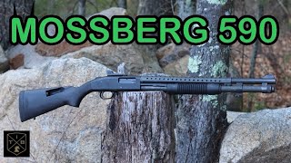 Mossberg 590 Shotgun Test and Review [upl. by Nanaj160]