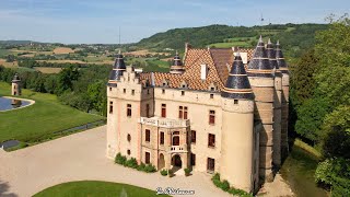 Chateau de Pupetières Masterpiece of the French Architect ViolletleDuc Tour with its Owner [upl. by Sucitivel909]