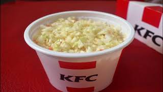 KFC style coleslaw recipe by Lively Cooking [upl. by Aiderfla584]