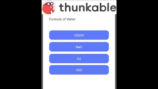 Simple Thunkable Quiz App [upl. by Phelgon]