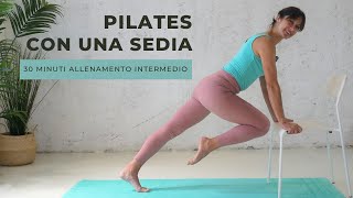 Pilates con una sedia allenamento Pilates 30 minuti [upl. by Marcoux]