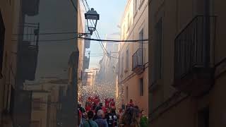 Correfoc en Torredembarra 🎉🎉 curiosidades correfoc [upl. by Atinehs]