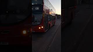 London Bus Routes 371 and 131 passing Fairfield Bus Station london [upl. by Atiluap]