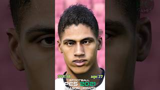 🇫🇷 RAPHAEL VARANE  PES Evolution 1224 PES efootball efootball2024 fc24 varane reamadrid [upl. by Jamey731]