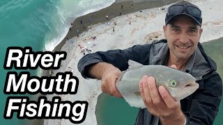 Kahawai Madness Insane Rivermouth Fishing in New Zealand [upl. by Emaj288]