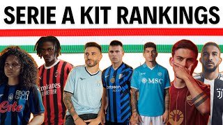 Serie A Kits 202425  Ranking the Best amp the Worst in Italian Football  Calcio News Roundup [upl. by Nnednarb]