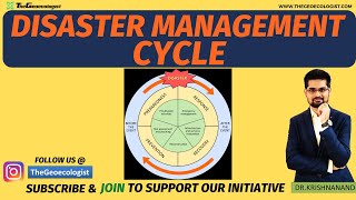 Disaster Management Cycle amp Phases TheGeoecologist upsc [upl. by Upshaw]