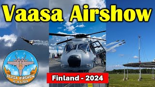 International Airshow Finland 2024  4K HDR Video [upl. by Iorgo456]