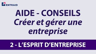 ENTREPRISE 02  Lesprit dentreprise [upl. by Aitnic]