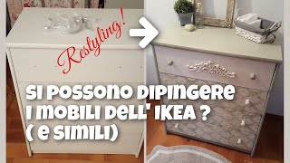 Come dipingere e trasformare i mobili Ikea e simili [upl. by Melodee]