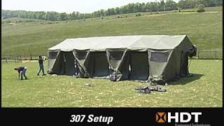 HDT BaseX® Shelter Deployment [upl. by Yllrebmik321]