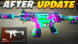 new META HRM9 after UPDATE in REBIRTH ISLAND 😯 Best HRM 9 Class Setup  MW3 [upl. by Rocca]