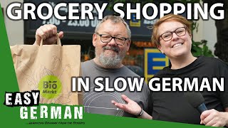 Going to the Supermarket in Slow German  Super Easy German 231 [upl. by Orten]