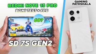 Redmi Note 13 Pro BGMI Test with FPS Meter🔥Heating Gyro amp Battery Drain🔥 [upl. by Garbers]