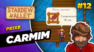 PEGANDO O PEIXECARMIM LENDÁRIO Aprenda a jogar Stardew 12 [upl. by Nauhs]