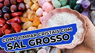 COMO LIMPAR CRISTAIS FÁCIL E RÁPIDO [upl. by Neumann]