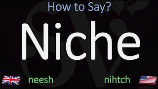 How to Pronounce Niche British Vs American English Pronunciation [upl. by December191]