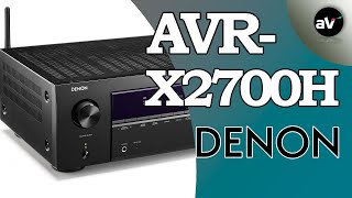 Обзор Denon AVRX2700H с поддержкой 8K [upl. by Aizti]