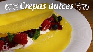 Crepas dulces [upl. by Akerley356]