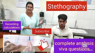 Stethography recording of chest movements [upl. by Atnoved]