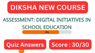 Webinar Digital Resources on DIKSHA for Teaching Learning and Assessment [upl. by Mccallum]