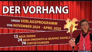 SplitterVorhang Winter 2024 und andere Verlagsvorschauen [upl. by Odraboel]