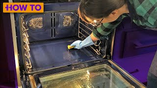 How to clean your oven with this simple DIY hack [upl. by Lyrred]