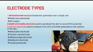 Biopotential electrodesBasics of biomedical instrumentationMedical electronics5th Sem ECE and EEE [upl. by Hannala]