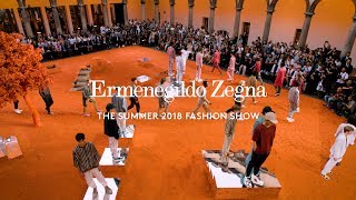 Sketches from a Hidden Garden The Ermenegildo Zegna Couture Summer 2018 Fashion Show [upl. by Asta]