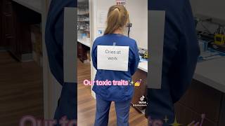 Our toxic traits 💅✨ dentist shorts office [upl. by Kan]