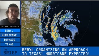 LIVE EMERGENCY UPDATE on a Hurricane Beryl trending toward Houston area [upl. by Wye560]