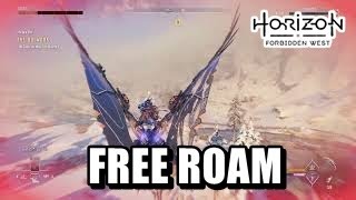 Horizon Forbidden West Free Roam with Fly Mount [upl. by Lacy]