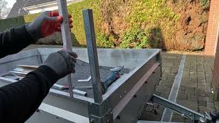 DIY Auto Anhänger Bordwand Aufsatz Erhöhung selber bauen Ladevolumen erhöhen Eigenbau [upl. by Dyane]