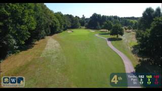 4th Hole  Windlesham Golf Club Surrey [upl. by Wilde]