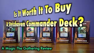 Is It Worth It To Buy A Strixhaven Commander 2021 Deck A Magic The Gathering Product Review [upl. by Angelico890]