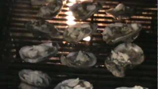 Char Grilled Oysters topped with crab meat includes Recipe [upl. by Domenico169]