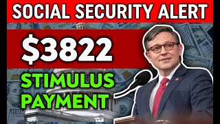 Breaking News 3822 Stimulus Payments For Social Security Recipients Coming Soon  SSI SSDI VA [upl. by Kcinimod]