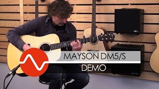 Mayson DM5S Smart Concept guitar DEMO [upl. by Cavanagh487]