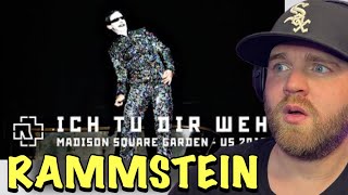 FIRST TIME REACTION  Rammstein  Ich Tu Dir Weh Live from Madison Square Garden [upl. by Olra83]