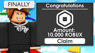 I Made a FREE Robux Obby [upl. by Ahsitauq647]